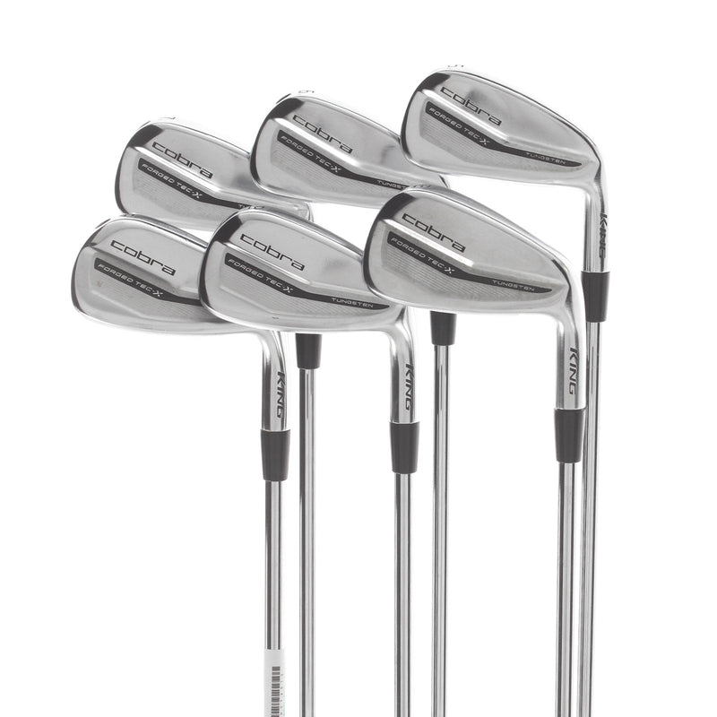 Cobra Forged Tec X 2022 Steel Mens Right Hand Irons 5-PW Regular - KBS Tour Lite