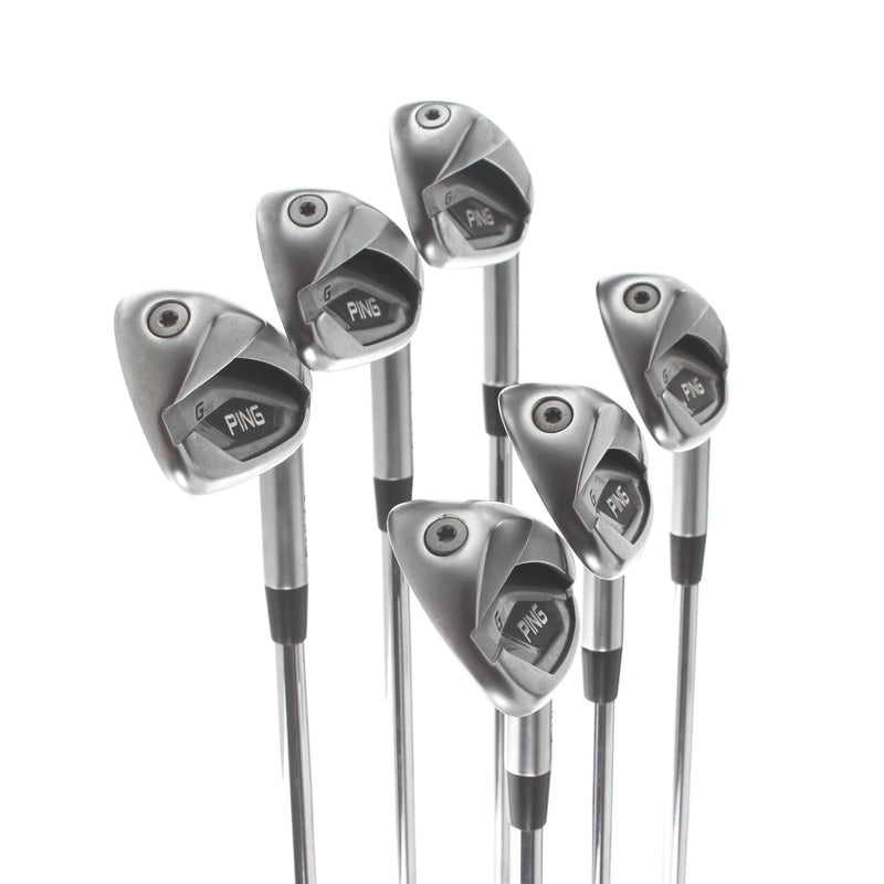 Ping G425 Steel Mens Right Hand Irons 5-PW Black Dot Regular - Ping AWT 2.0