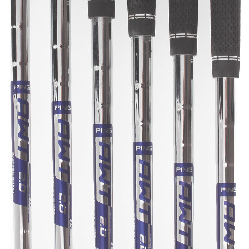 Ping G425 Steel Mens Right Hand Irons 5-PW Black Dot Regular - Ping AWT 2.0