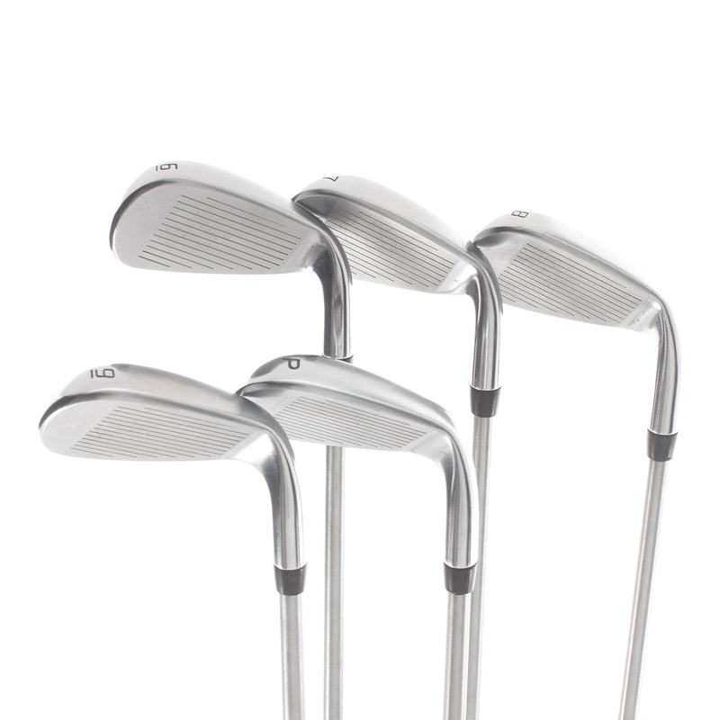 Cobra King F7 Steel Mens Left Hand Irons 4-PW Stiff - KBS Tour C-Taper Lite 110