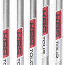 Cobra King F7 Steel Mens Left Hand Irons 4-PW Stiff - KBS Tour C-Taper Lite 110