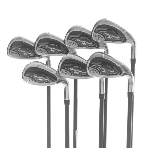 Callaway Steelhead XR Graphite Mens Right Hand Irons 5-SW Regular - Project X HZRDUS 56g 5.5