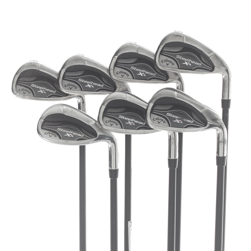 Callaway Steelhead XR Graphite Mens Right Hand Irons 5-SW Regular - Project X HZRDUS 56g 5.5