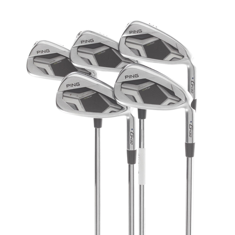 Ping G430 Steel Mens Right Hand Irons 5-9 Blue Dot 1* Upright Regular - Ping AWT 2.0