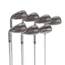 TaylorMade Aeroburner HL Steel Mens Left Hand Irons 5-SW Regular - Reax Steel High Launch 88