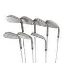 TaylorMade Aeroburner HL Steel Mens Left Hand Irons 5-SW Regular - Reax Steel High Launch 88