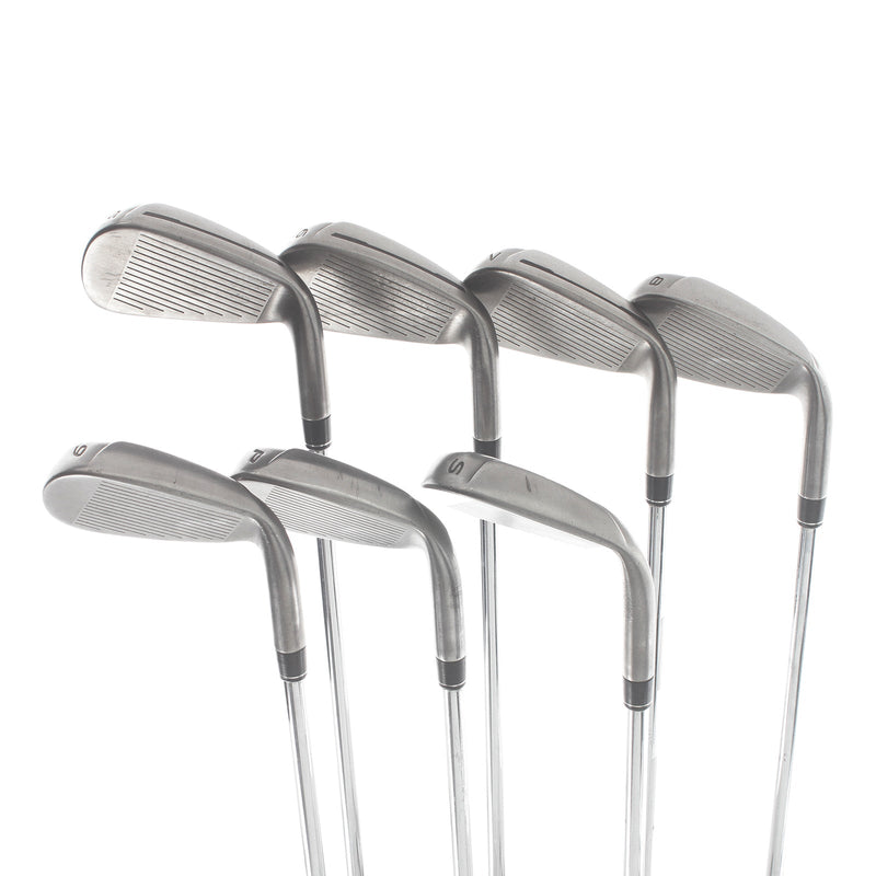 TaylorMade Aeroburner HL Steel Mens Left Hand Irons 5-SW Regular - Reax Steel High Launch 88