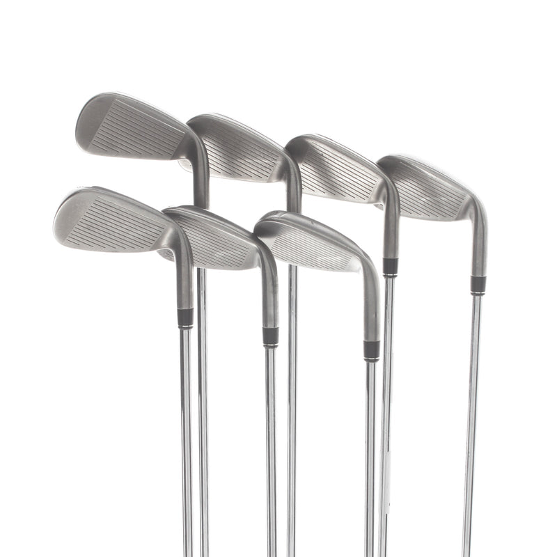 TaylorMade Aeroburner HL Steel Mens Left Hand Irons 5-SW Regular - Reax Steel High Launch 88