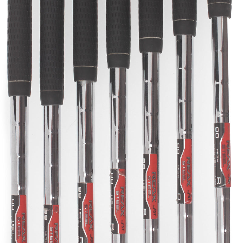 TaylorMade Aeroburner HL Steel Mens Left Hand Irons 5-SW Regular - Reax Steel High Launch 88