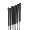 TaylorMade Aeroburner HL Steel Mens Left Hand Irons 5-SW Regular - Reax Steel High Launch 88