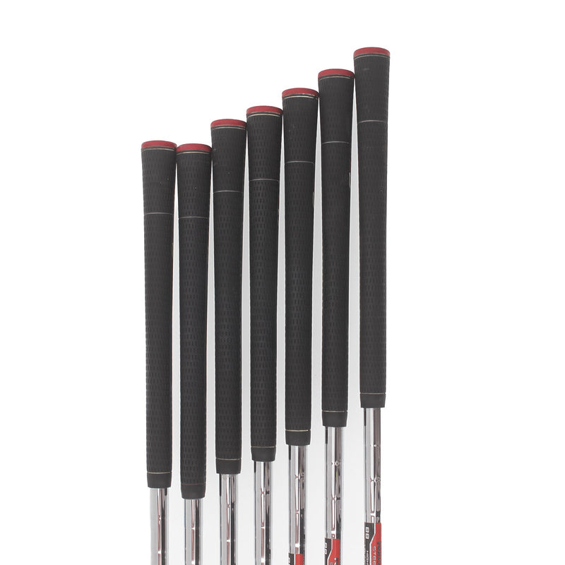 TaylorMade Aeroburner HL Steel Mens Left Hand Irons 5-SW Regular - Reax Steel High Launch 88