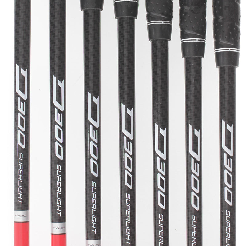 Wilson Staff D300 Graphite Mens Right Hand Irons 5-SW Regular - D300 Superlight