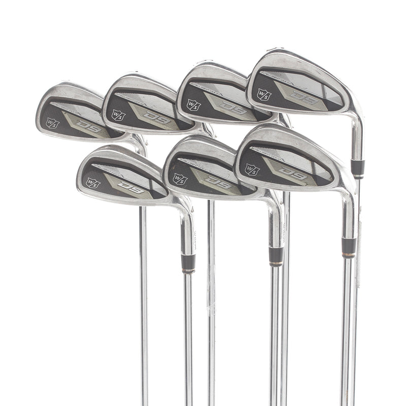 Wilson Staff D9 Steel Mens Right Hand Irons 5-SW Regular - KBS Ultra Lite