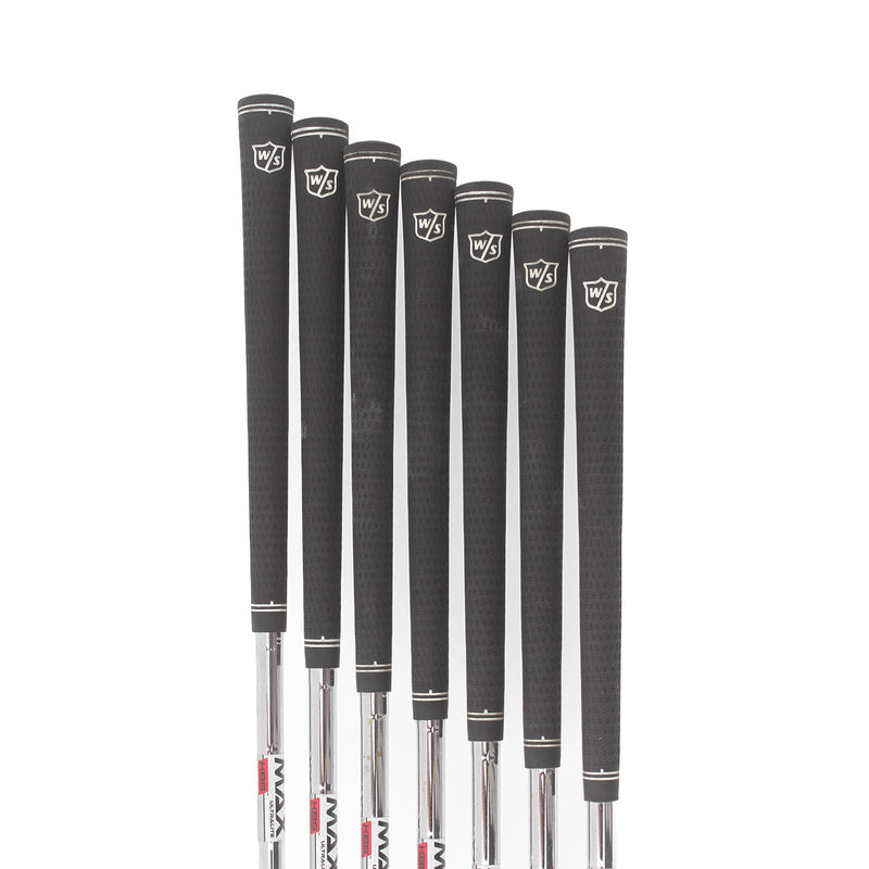 Wilson Staff D9 Steel Mens Right Hand Irons 5-SW Regular - KBS Ultra Lite