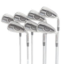 Ping G Series Steel Mens Right Hand Irons 6-SW+UW Orange Dot 2* Flat Regular - Ping AWT 2.0