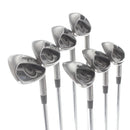 Ping G Series Steel Mens Right Hand Irons 6-SW+UW Orange Dot 2* Flat Regular - Ping AWT 2.0