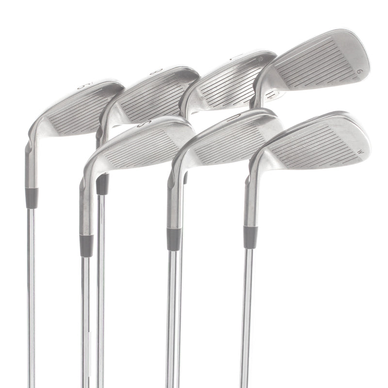 Ping G Series Steel Mens Right Hand Irons 6-SW+UW Orange Dot 2* Flat Regular - Ping AWT 2.0