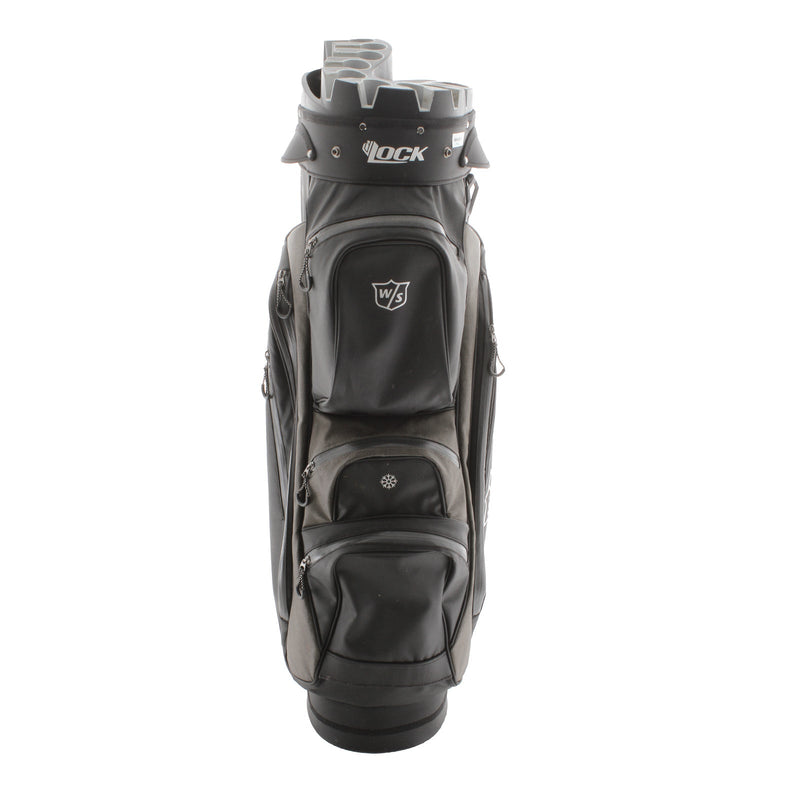 Wilson Staff iLock Stand Bag - Black/Grey