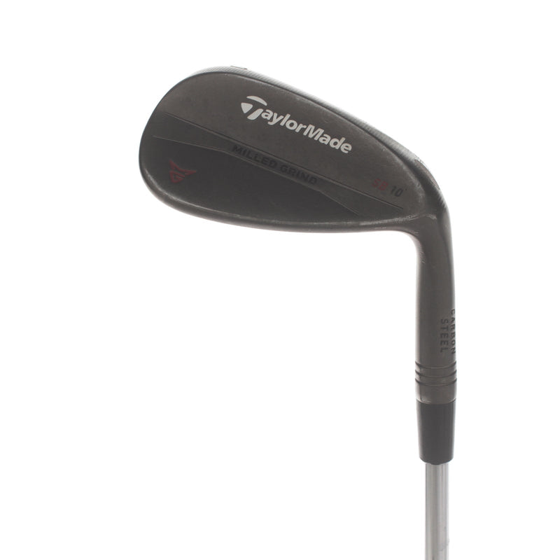 TaylorMade Milled Grind Black Steel Mens Right Hand Lob Wedge 60* 10 Bounce SB Grind Wedge - Dynamic Gold