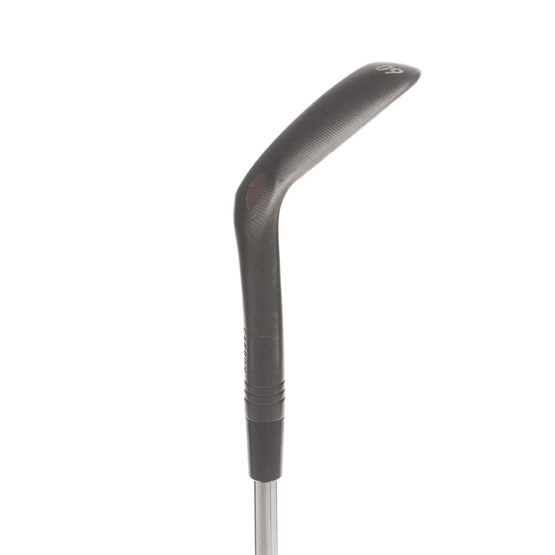 TaylorMade Milled Grind Black Steel Mens Right Hand Lob Wedge 60* 10 Bounce SB Grind Wedge - Dynamic Gold