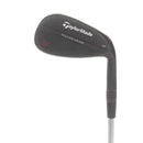 TaylorMade Milled Grind Black Steel Mens Right Hand Gap Wedge 52* 9 Bounce SB Grind Wedge - Dynamic Gold