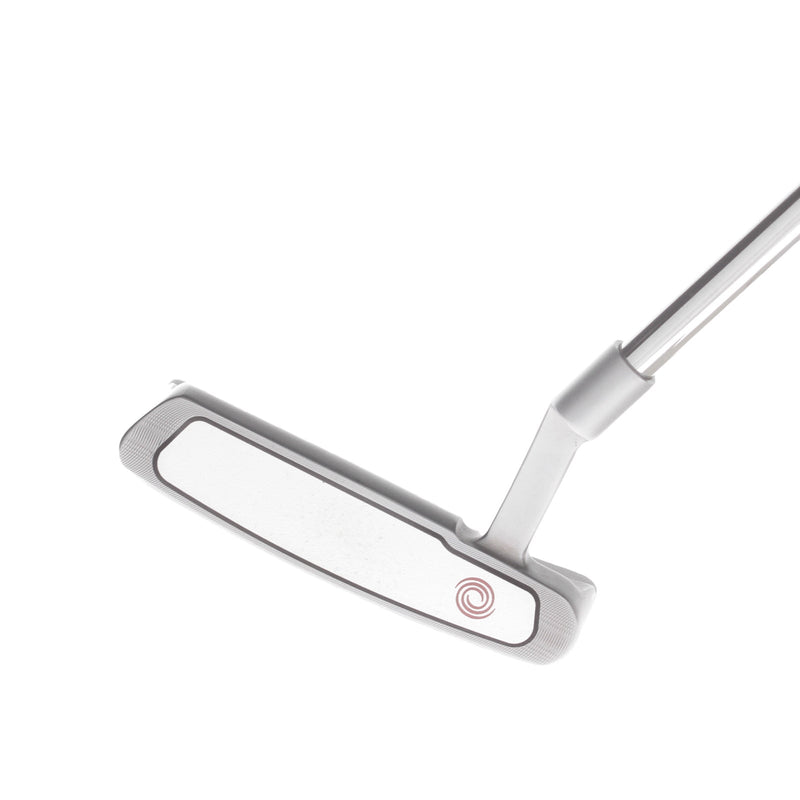 Odyssey White Hor OG 1WS Mens Right Hand Putter 34" Blade Odyssey Stroke Lab - Golf Pride Reverse Taper