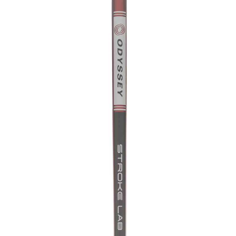 Odyssey White Hor OG 1WS Mens Right Hand Putter 34" Blade Odyssey Stroke Lab - Golf Pride Reverse Taper