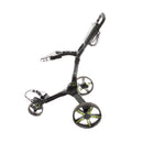 Motocaddy QB2 3-Wheel Push/Pull Trolley - Black/Green