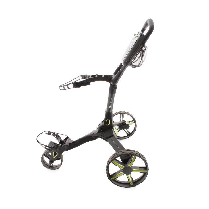 Motocaddy QB2 3-Wheel Push/Pull Trolley - Black/Green