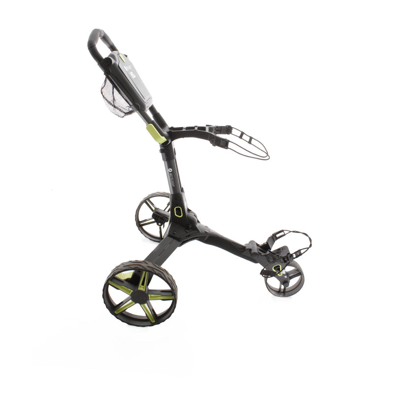 Motocaddy QB2 3-Wheel Push/Pull Trolley - Black/Green