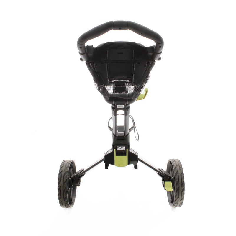 Motocaddy QB2 3-Wheel Push/Pull Trolley - Black/Green
