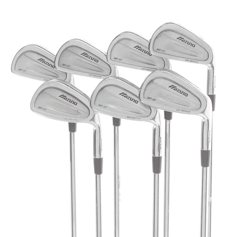 Mizuno MP-57 Steel Mens Right Hand Irons 4-PW Stiff - Dynamic Gold S300