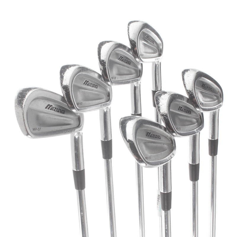 Mizuno MP-57 Steel Mens Right Hand Irons 4-PW Stiff - Dynamic Gold S300