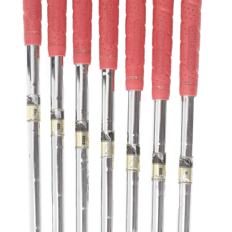 Mizuno MP-57 Steel Mens Right Hand Irons 4-PW Stiff - Dynamic Gold S300