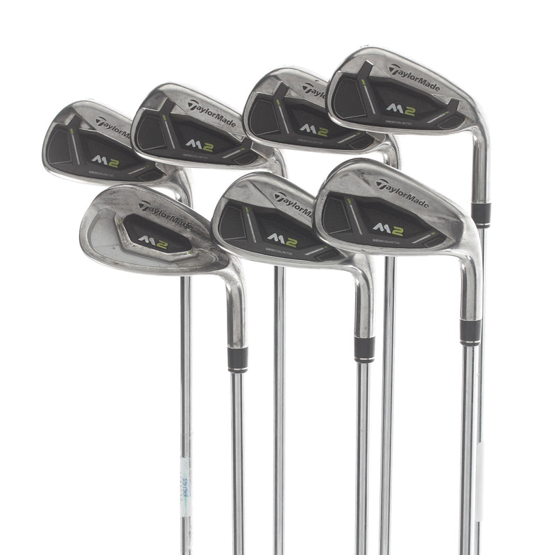 TaylorMade M2 Steel Mens Right Hand Irons 5-SW Regular - REAX 88