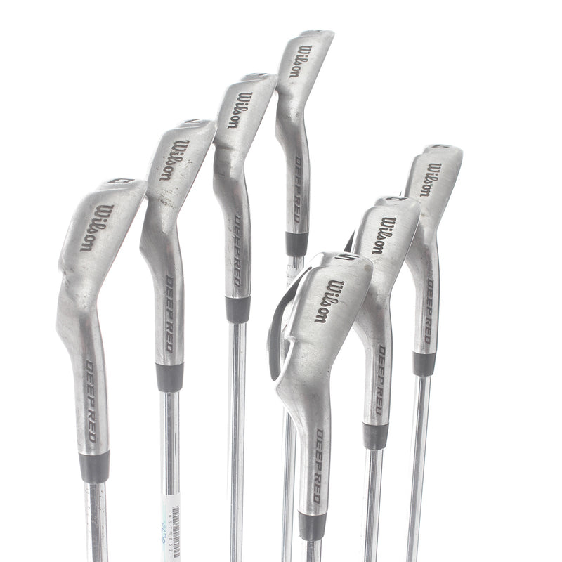 Wilson Deep Red Tour Steel Mens Right Hand Irons 5-SW Regular -