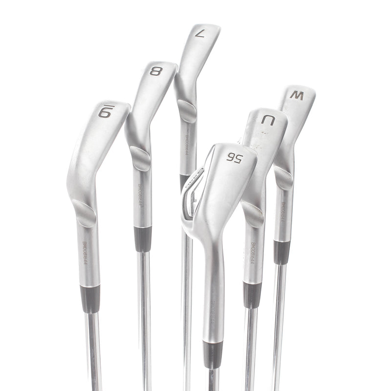 Ping G440 Steel Mens Right Hand Irons 7-SW+AW Blue Dot 1* Upright Regular - Ping AWT 3.0