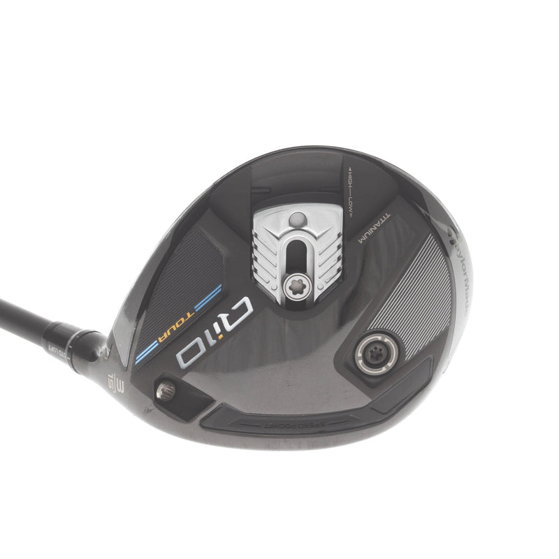 TaylorMade Qi10 Tour Graphite Mens Right Hand Fairway 3 Wood 15* Stiff - Tensei AV Blue 75Fw
