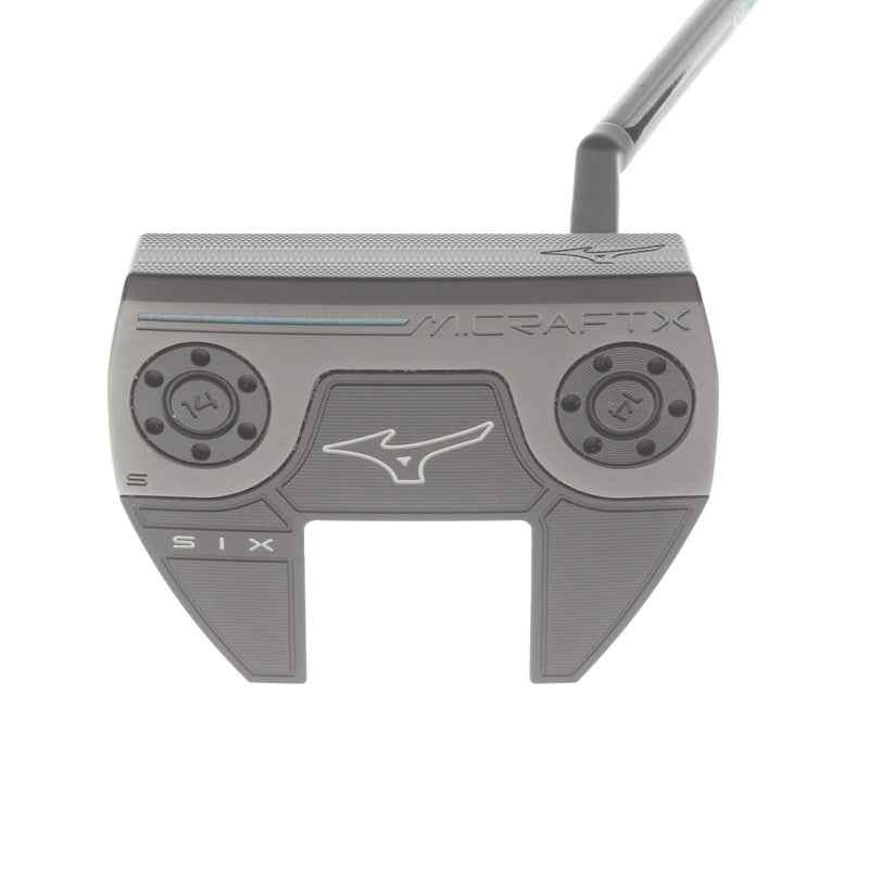 Mizuno M-Craft X S6 Mens Right Hand Putter 35" Mallet - Lamkin