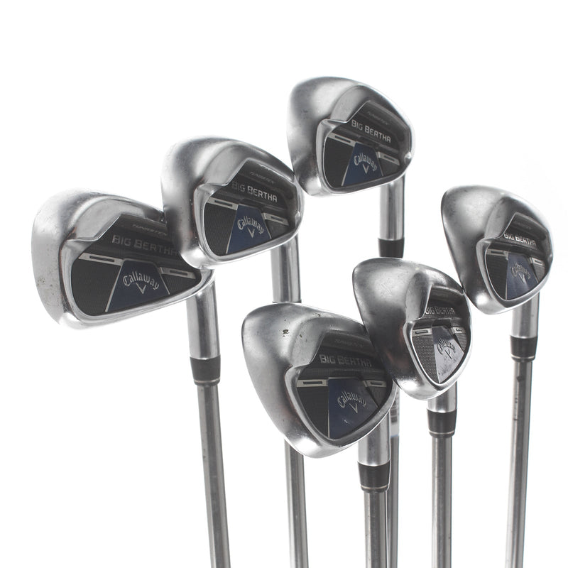 Callaway Big Bertha B21 Graphite Mens Right Hand Irons 5-PW Senior - Callaway RCH 65