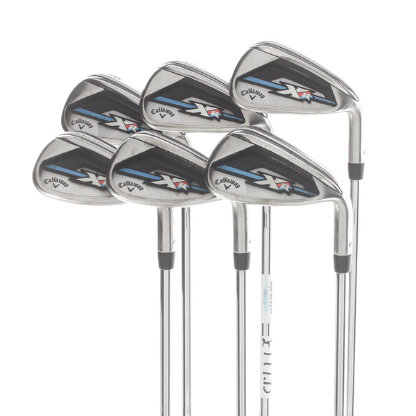 Callaway XR OS Steel Mens Right Hand Irons 6-AW Regular - Speedstep 80