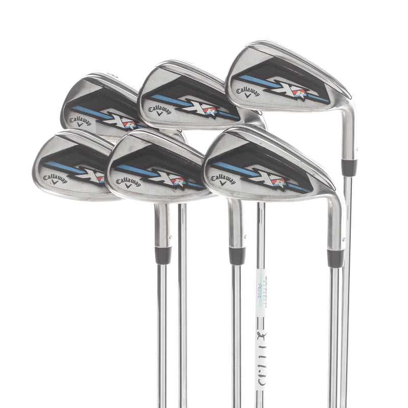 Callaway XR OS Steel Mens Right Hand Irons 6-AW Regular - Speedstep 80