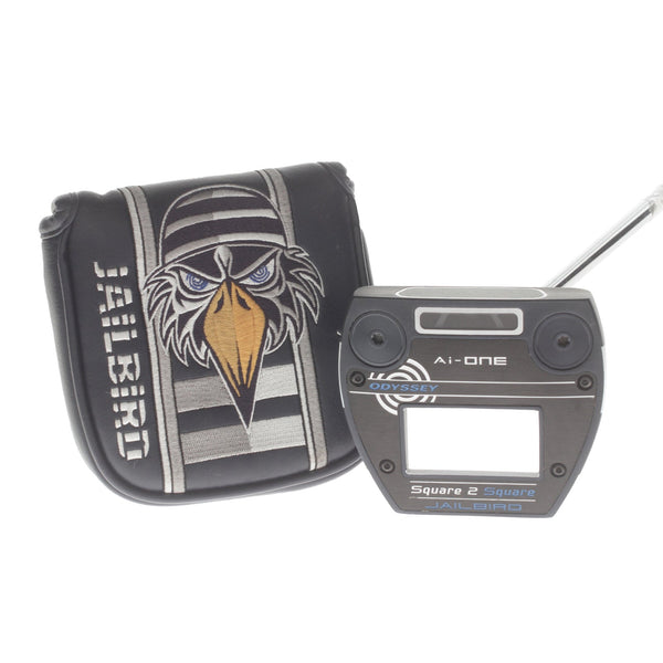 Odyssey Ai-One Square 2 Square Jailbird Mens Right Hand Putter 34" Mallet Odyssey - Odyssey