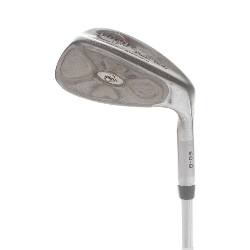 Alien Sport Dual Sole Shot Saver Steel Mens Right Hand Lob Wedge 60* 8 Bounce Wedge - Alien Sport