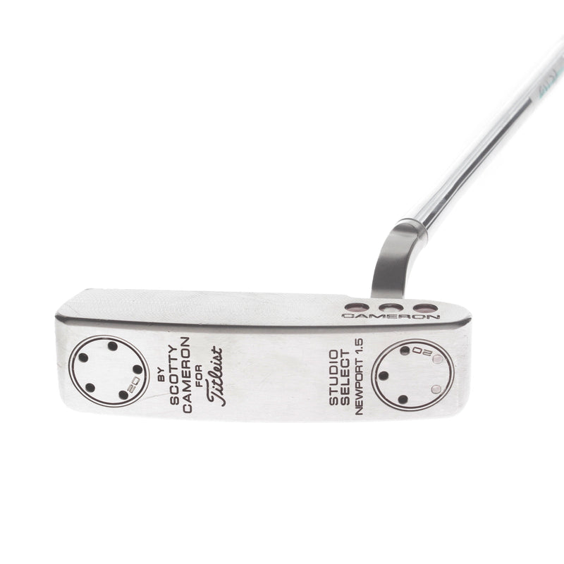 Scotty Cameron Studio Select Newport 1.5 Mens Right Hand Putter 35" Blade - Super Stroke Tour 2.0