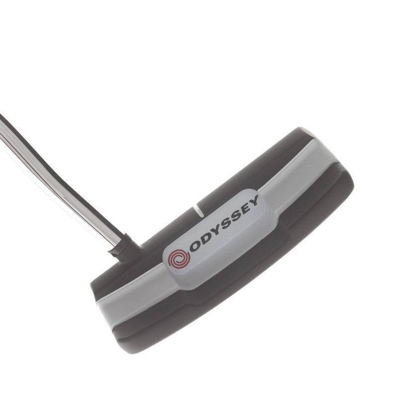 Odyssey White Hot Versa Double Wide Mens Right Hand Putter 34" Mid-Mallet Stroke Lab 70 - Super Stroke Pistol 2.0