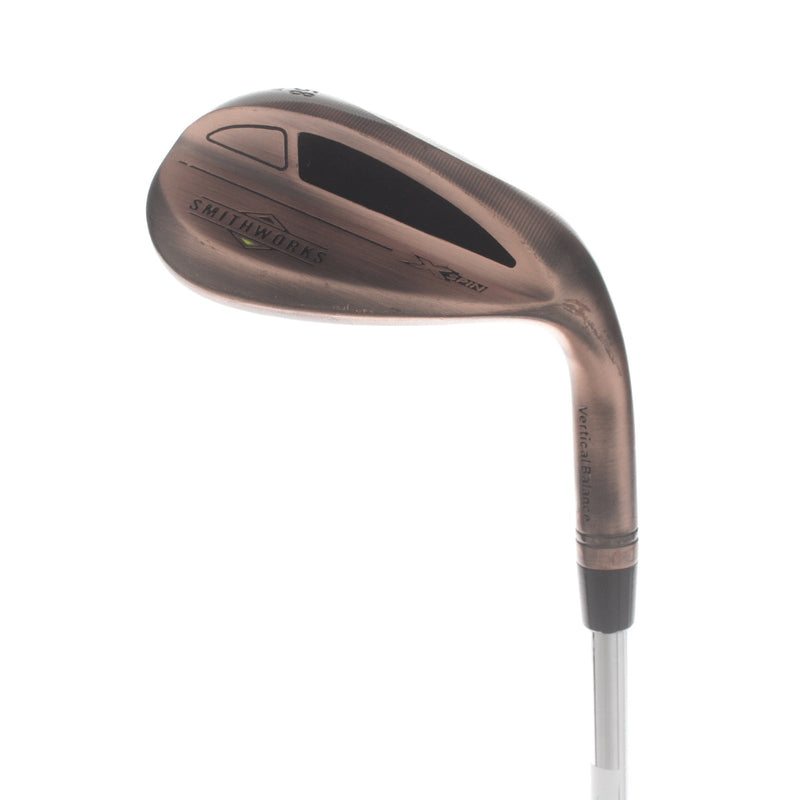 Smithworks X Spin Steel Mens Right Hand Lob Wedge 58* 11 Bounce Wedge - KBS Smithworks