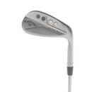 Callaway Jaws Raw Steel Mens Right Hand Sand Wedge 56* 10 Bounce S Grind Wedge - Dynamic Gold Tour Issue Spinner