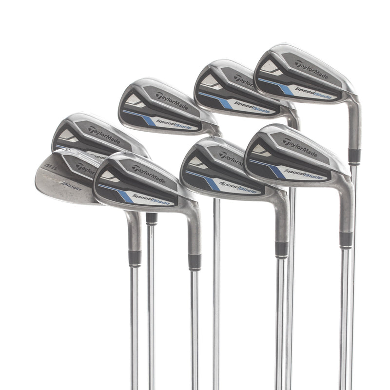 TaylorMade Speedblade Steel Mens Right Hand Irons 4-SW Regular - Speedblade 85g