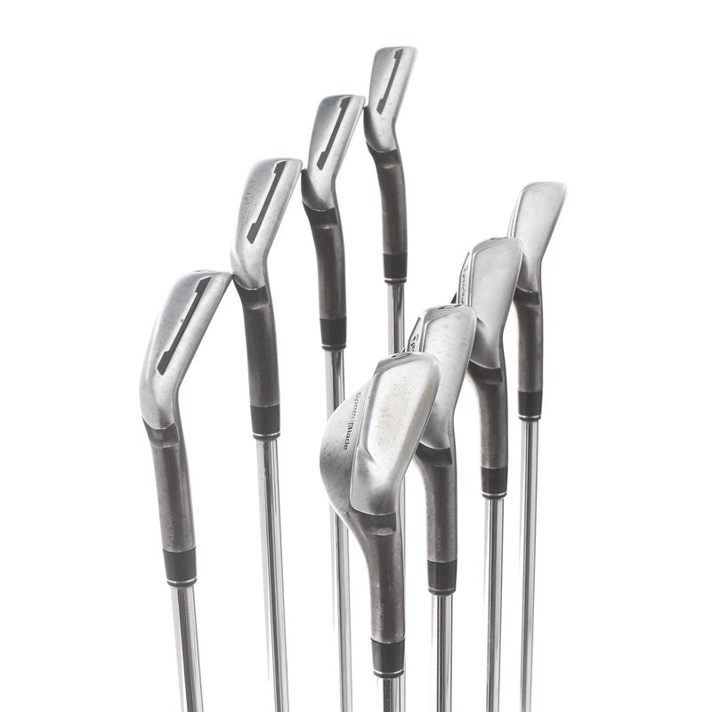 TaylorMade Speedblade Steel Mens Right Hand Irons 4-SW Regular - Speedblade 85g